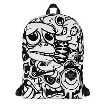 Load image into Gallery viewer, “Doodle” (All-Over) Backpack
