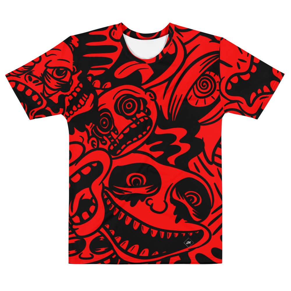 “Red Visions” (All-Over) T-Shirt